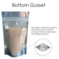 50g Clear / Silver Shiny Stand Up Pouch/Bag with Zip Lock [WP1]