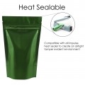 50g Green Shiny Stand Up Pouch/Bag with Zip Lock [WP1]