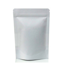 40g White Paper Stand Up Pouch/Bag with Zip Lock [SP1]
