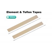 300mm Element and Teflon Strip For Impulse Heat Sealers x 2 Sets