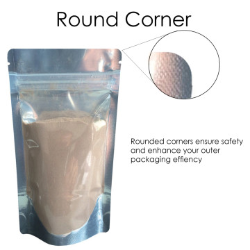 100g Clear / Black Shiny Stand Up Pouch/Bag with Zip Lock [SP9]