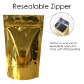 40g Gold Shiny Stand Up Pouch/Bag with Zip Lock [SP1]