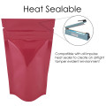 40g Pink Shiny Stand Up Pouch/Bag with Zip Lock [SP1]