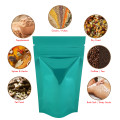 40g Turquoise Shiny Stand Up Pouch/Bag with Zip Lock [SP1]