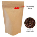 150g Kraft Paper With Valve Stand Up Pouch/Bag with Zip Lock [SP3]