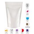 100g White Shiny Stand Up Pouch/Bag with Zip Lock [SP9]