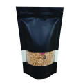 40g Window Black Matt Stand Up Pouch/Bag with Zip Lock [SP1] 