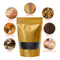 40g Window Gold Matt Stand Up Pouch/Bag with Zip Lock [SP1] 