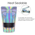 70g Window Holographic Stand Up Pouch/Bag with Zip Lock [SP2]