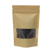 70g Window Kraft Paper Stand Up Pouch/Bag with Zip Lock [SP2]