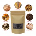 70g Window Kraft Paper Stand Up Pouch/Bag with Zip Lock [SP2]