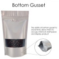 40g Window Silver Matt Stand Up Pouch/Bag with Zip Lock [SP1] 