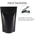 70g Black Matt Stand Up Pouch/Bag with Zip Lock [SP2]