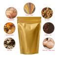 70g Gold Matt Stand Up Pouch/Bag with Zip Lock [SP2]
