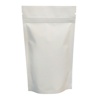 2kg White Matt Stand Up Pouch/Bag with Zip Lock [SP10]