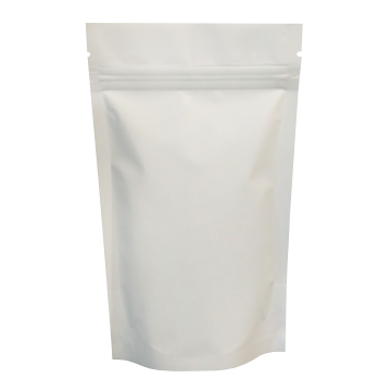 40g White Matt Stand Up Pouch/Bag with Zip Lock [SP1]